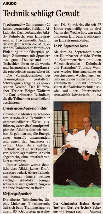 13. und 14.09.2014 Jahrestraining in Tirschenreuth